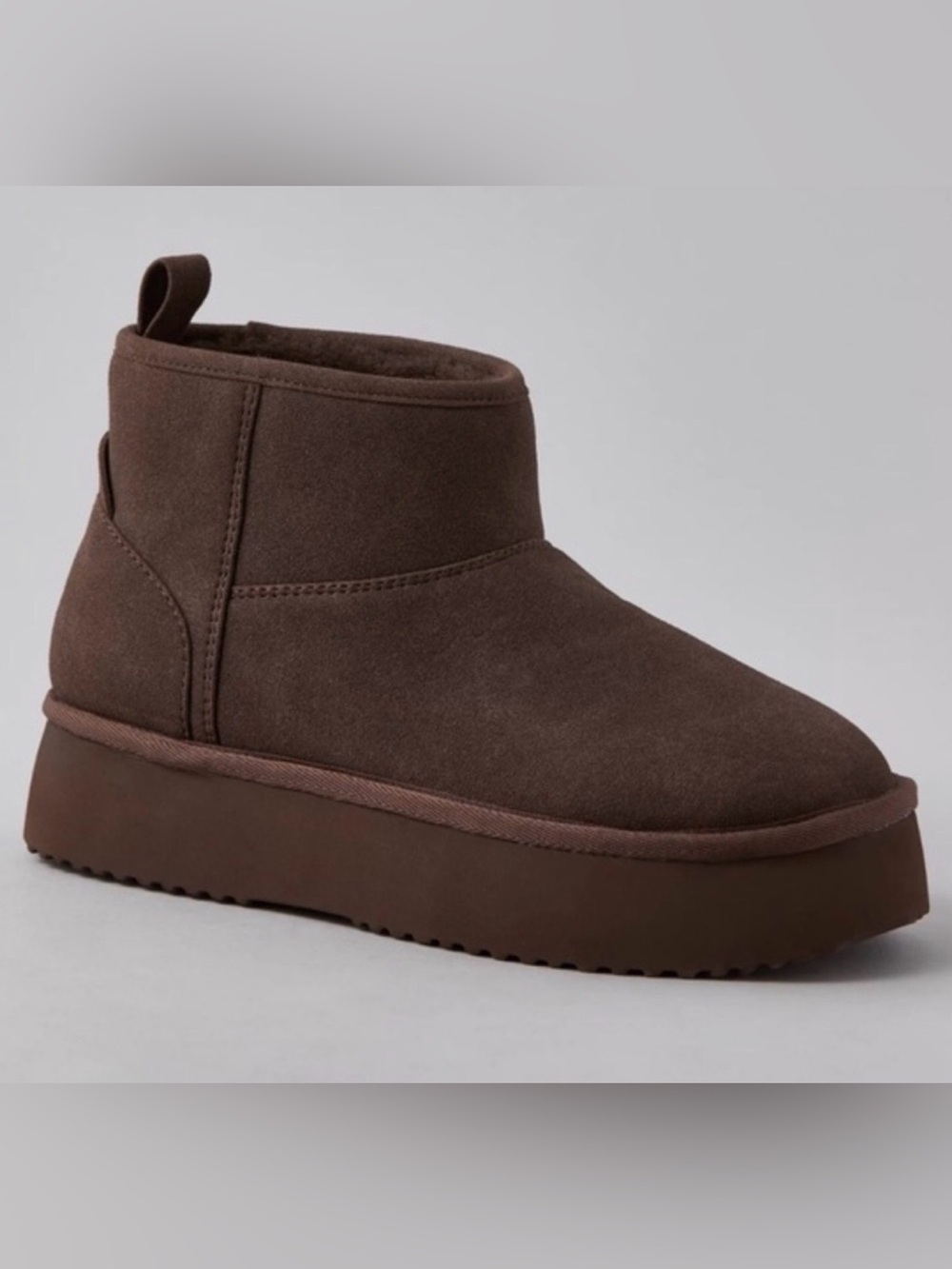 American Eagle The Hangout Bootie Chocolate sz 8.5